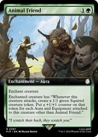 Animal Friend (Extended Art) from Universes Beyond: Fallout