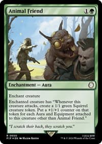 Animal Friend (Surge Foil) from Universes Beyond: Fallout