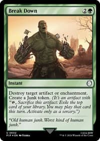 Break Down (Surge Foil) from Universes Beyond: Fallout