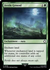 Fertile Ground (Surge Foil) from Universes Beyond: Fallout