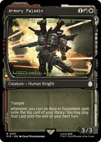 Armory Paladin (Showcase) from Universes Beyond: Fallout