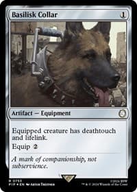 Basilisk Collar (Surge Foil) from Universes Beyond: Fallout