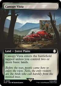 Canopy Vista (Extended Art) from Universes Beyond: Fallout