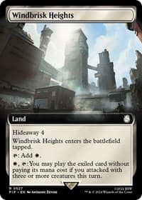 Windbrisk Heights (Extended Art) from Universes Beyond: Fallout