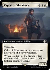 Captain of the Watch (Extended Art) from Universes Beyond: Fallout