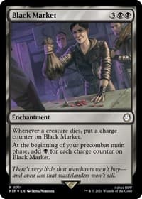 Black Market (Surge Foil) from Universes Beyond: Fallout