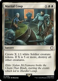 Martial Coup (Surge Foil) from Universes Beyond: Fallout