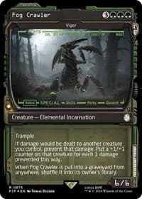Fog Crawler - Vigor (Showcase) (Surge Foil) from Universes Beyond: Fallout
