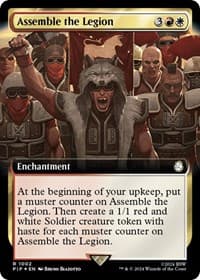 Assemble the Legion (Extended Art) (Surge Foil) from Universes Beyond: Fallout
