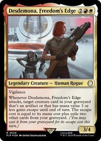 Desdemona, Freedom's Edge (Surge Foil) from Universes Beyond: Fallout