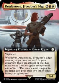 Desdemona, Freedom's Edge (Extended Art) from Universes Beyond: Fallout