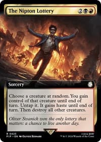 The Nipton Lottery (Extended Art) from Universes Beyond: Fallout