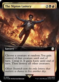 The Nipton Lottery (Extended Art) (Surge Foil) from Universes Beyond: Fallout