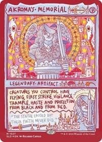 Akroma's Memorial (Rainbow Foil) from Secret Lair Drop Series