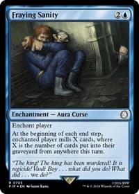 Fraying Sanity (Surge Foil) from Universes Beyond: Fallout