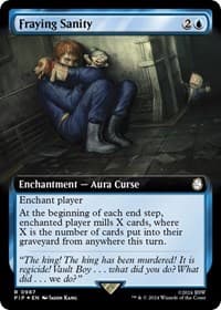 Fraying Sanity (Extended Art) (Surge Foil) from Universes Beyond: Fallout