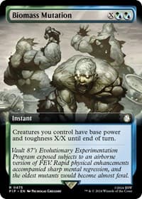 Biomass Mutation (Extended Art) from Universes Beyond: Fallout