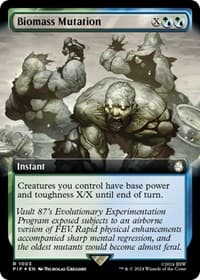 Biomass Mutation (Extended Art) (Surge Foil) from Universes Beyond: Fallout