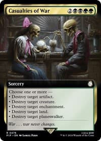 Casualties of War (Extended Art) from Universes Beyond: Fallout