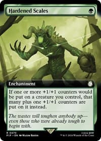 Hardened Scales (Extended Art) from Universes Beyond: Fallout