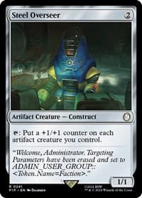 Steel Overseer from Universes Beyond: Fallout