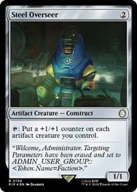 Steel Overseer (Surge Foil) from Universes Beyond: Fallout