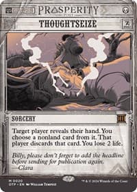 Thoughtseize from Outlaws of Thunder Junction: Breaking News