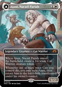 Ajani, Nacatl Pariah (Borderless) from Modern Horizons 3