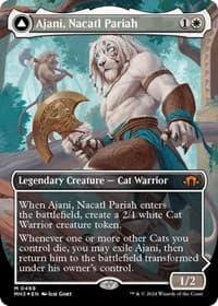 Ajani, Nacatl Pariah (Borderless) (Textured Foil) from Modern Horizons 3