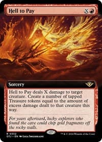 Hell to Pay (Extended Art) from Outlaws of Thunder Junction