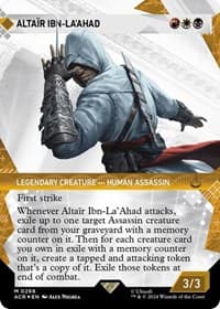 Altair Ibn-La'Ahad (Showcase) (Textured Foil) from Universes Beyond: Assassin's Creed