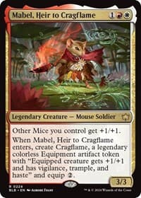 Mabel, Heir to Cragflame from Bloomburrow