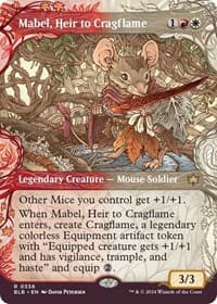 Mabel, Heir to Cragflame (Showcase) from Bloomburrow