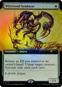 Wirewood Symbiote (Extended Art) from Secret Lair Drop Series