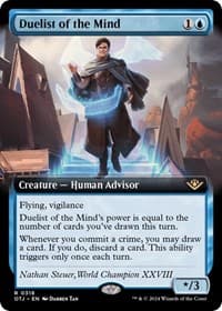 Duelist of the Mind (Extended Art) from Outlaws of Thunder Junction