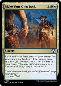 Make Your Own Luck from Outlaws of Thunder Junction