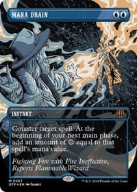 Mana Drain (Textured Foil) from Outlaws of Thunder Junction: Breaking News