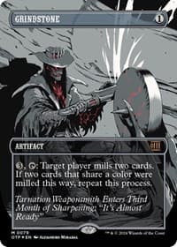 Grindstone (Textured Foil) from Outlaws of Thunder Junction: Breaking News