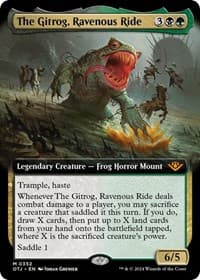 The Gitrog, Ravenous Ride (Extended Art) from Outlaws of Thunder Junction