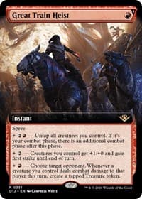 Great Train Heist (Extended Art) from Outlaws of Thunder Junction