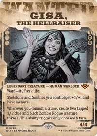 Gisa, the Hellraiser (Showcase) from Outlaws of Thunder Junction