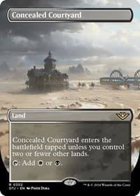 Concealed Courtyard (Borderless) from Outlaws of Thunder Junction