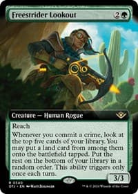 Freestrider Lookout (Extended Art) from Outlaws of Thunder Junction