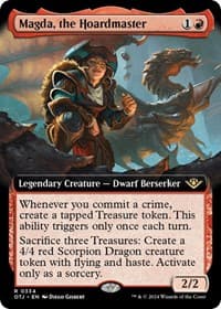 Magda, the Hoardmaster (Extended Art) from Outlaws of Thunder Junction