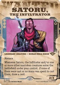 Satoru, the Infiltrator (Showcase) from Outlaws of Thunder Junction