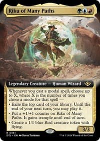 Riku of Many Paths (Extended Art) from Outlaws of Thunder Junction