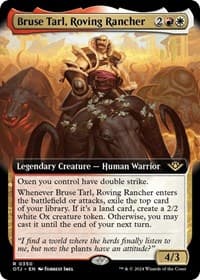 Bruse Tarl, Roving Rancher (Extended Art) from Outlaws of Thunder Junction