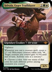 Selvala, Eager Trailblazer (Extended Art) from Outlaws of Thunder Junction