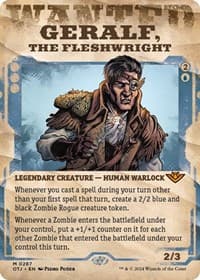 Geralf, the Fleshwright (Showcase) from Outlaws of Thunder Junction
