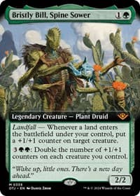 Bristly Bill, Spine Sower (Extended Art) from Outlaws of Thunder Junction
